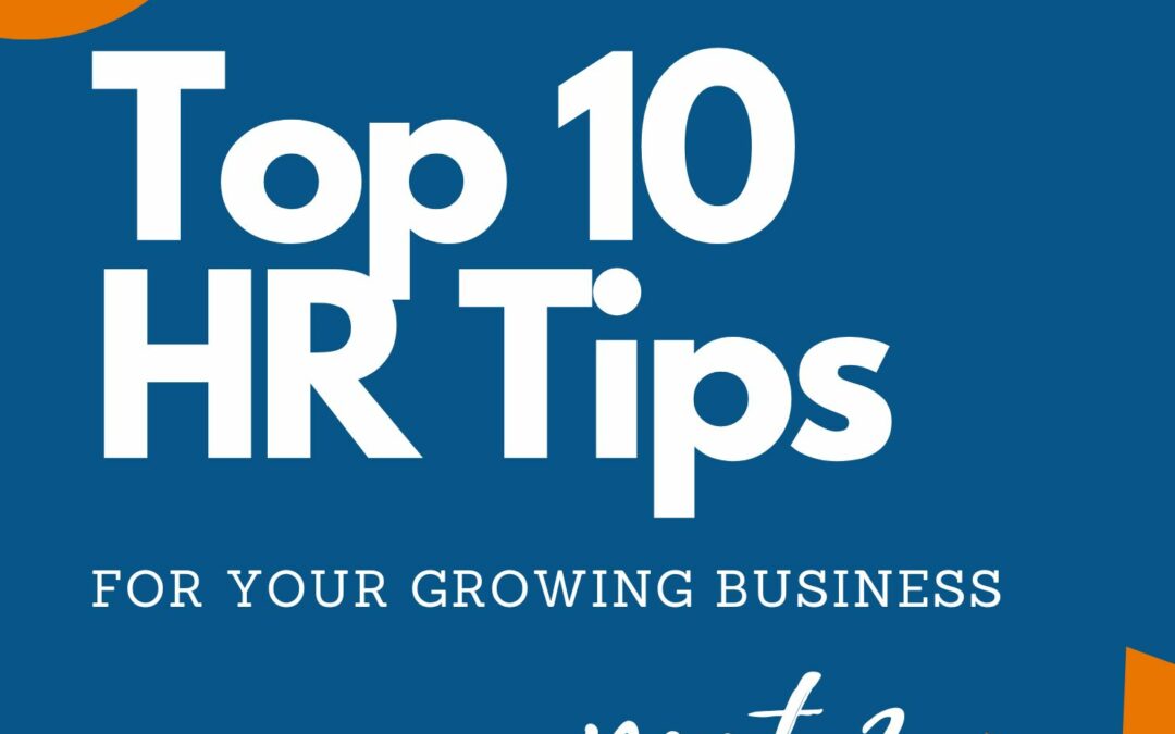 Small Business HR Tips Part 3